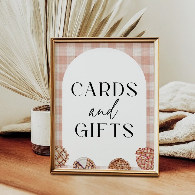 Affiche Cartes et cadeaux Little Cutie Pie Baby shower Par (Créateur téléchargé)