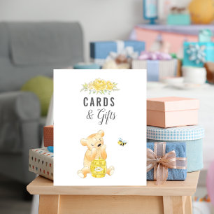 Affiche Cartes et Cadeaux Mignons Ours en Peluche Révélati