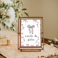 Cartes et cadeaux pour corbeille rose mignonne