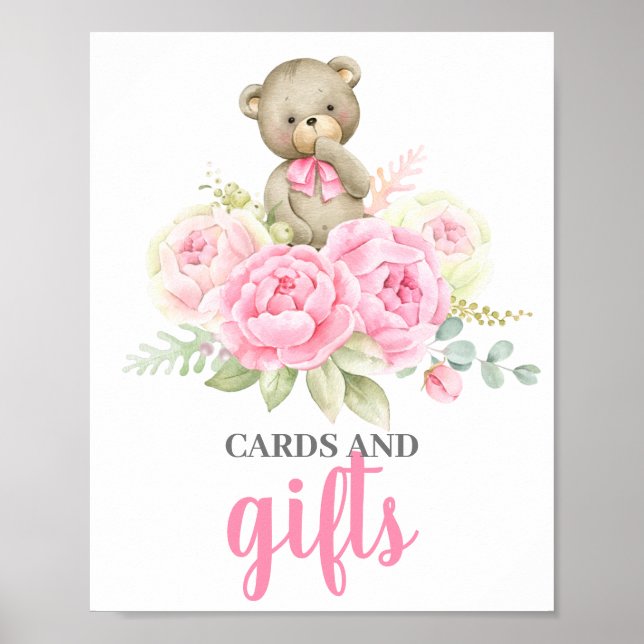 Affiche Cartes et cadeaux Signal Ours (Devant)