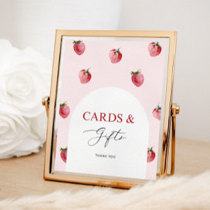 Affiche Cartes et cadeaux sucrés Berry