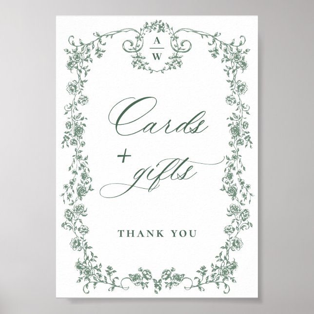 Affiche Cartes et cadeaux Victoriens Grace Ornat (Devant)