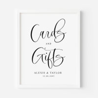 Cartes et Mariage de cadeaux Black Cute
