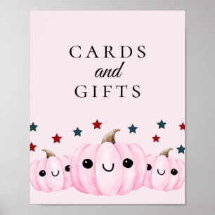 Affiche Cartes et panneau de cadeau mignons pour Baby Show
