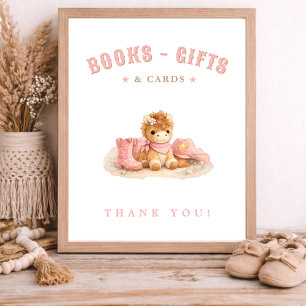 Affiche Cartes Livres Cadeaux Fête Prénatale Bébé Petite C