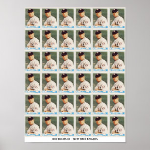 Affiche Cartes non coupées de Roy Hobbs