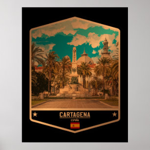 Affiche Carthagène
