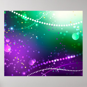 Affiche Carthagène Solive Purple