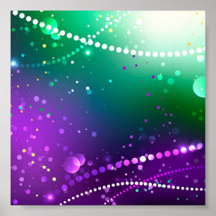 Affiche Carthagène Solive Purple