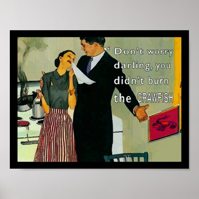 Affiche Cartographie de langouste (Devant)