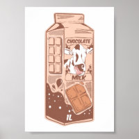 Carton de lait au chocolat
