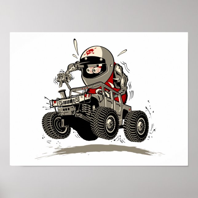 Affiche Cartoon Buggy (Devant)