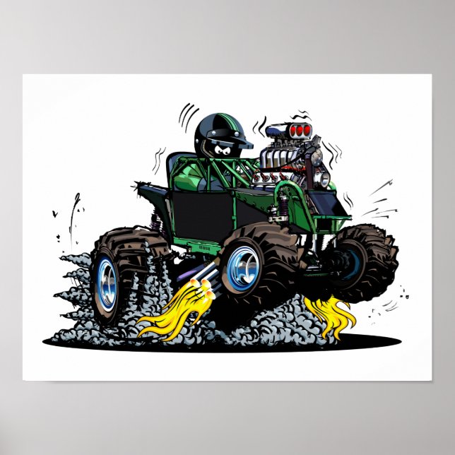 Affiche Cartoon buggy (Devant)