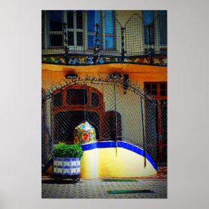 Affiche Casa Batllo Barcelona Espagne