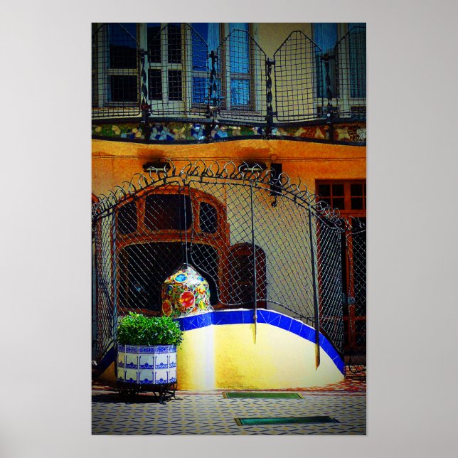 Affiche Casa Batllo Barcelona Espagne (Devant)