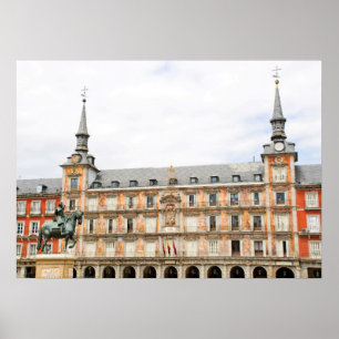 Affiche Casa de la Panaderia, Plaza Mayor, Madrid