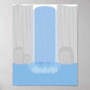 Affiche Cascade
