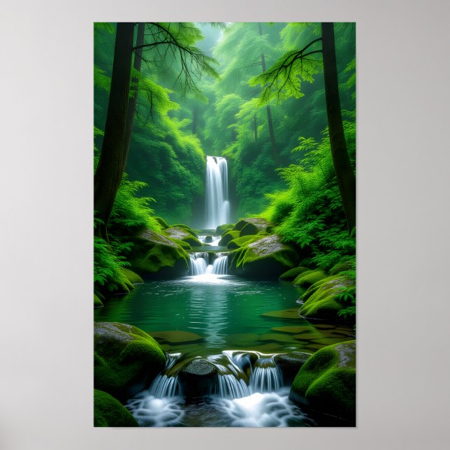 Affiche Cascade (Devant)