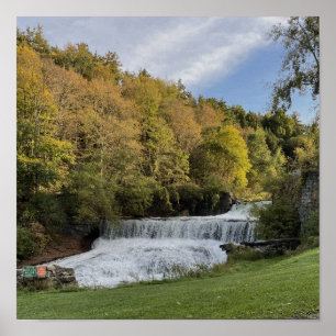 Affiche Cascade dans l'affiche de New York