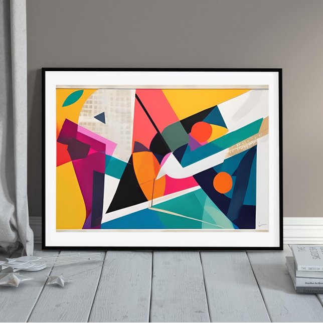 Affiche Cascade de Couleur (Créateur téléchargé)