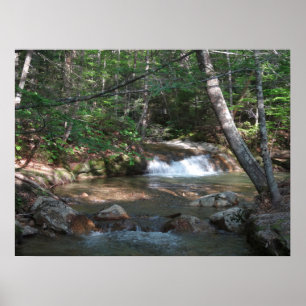 Affiche Cascade de la rivière Pemigewasset II