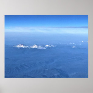 Affiche Cascade Range, Oregon central