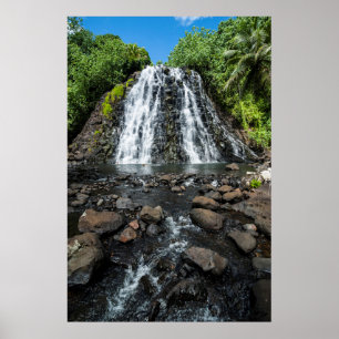 Affiche Cascade tropicale de Kepirohi