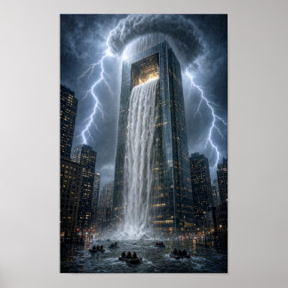 Affiche Cascade Urbaine