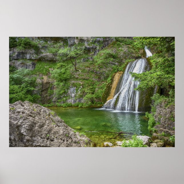 Affiche Cascade verte (Devant)