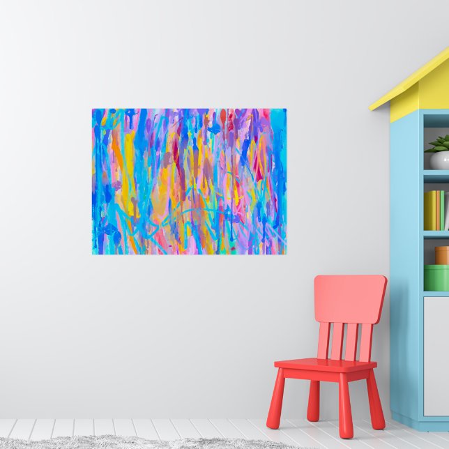 Affiche Cascade vibrante (Pépinière 1)