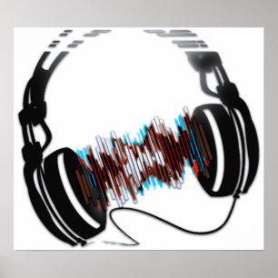 Affiche Casque