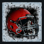 Affiche Casque de football Pop Art<br><div class="desc">American Sport Games Digital Artworks - Pop Art Style Football Casque</div>