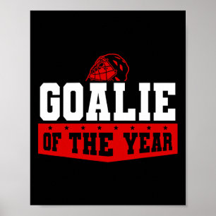 Affiche Casque de gardien de but de hockey Récompense spor