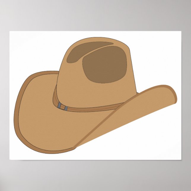 Affiche Casquette Cowboy (Devant)