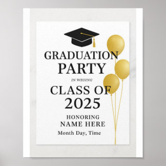 Affiche Casquettes de la classe 2025"