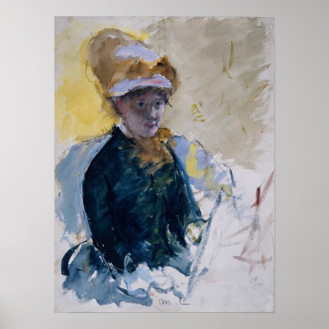 Affiche Cassatt - Autoportrait (Devant)