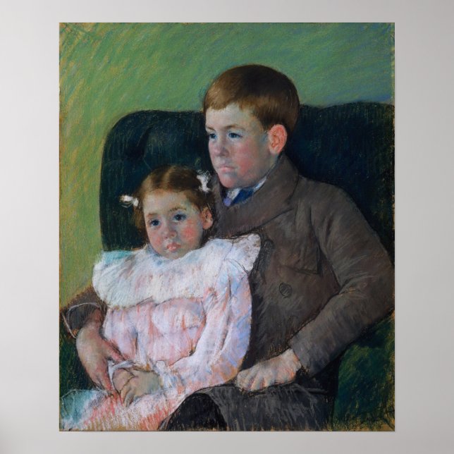 Affiche Cassatt - Gardner and Ellen (Devant)