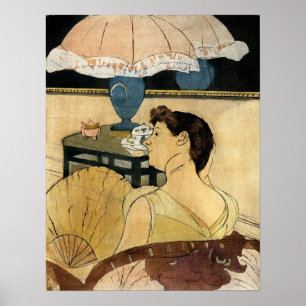 Affiche Cassatt - Lampe 1891