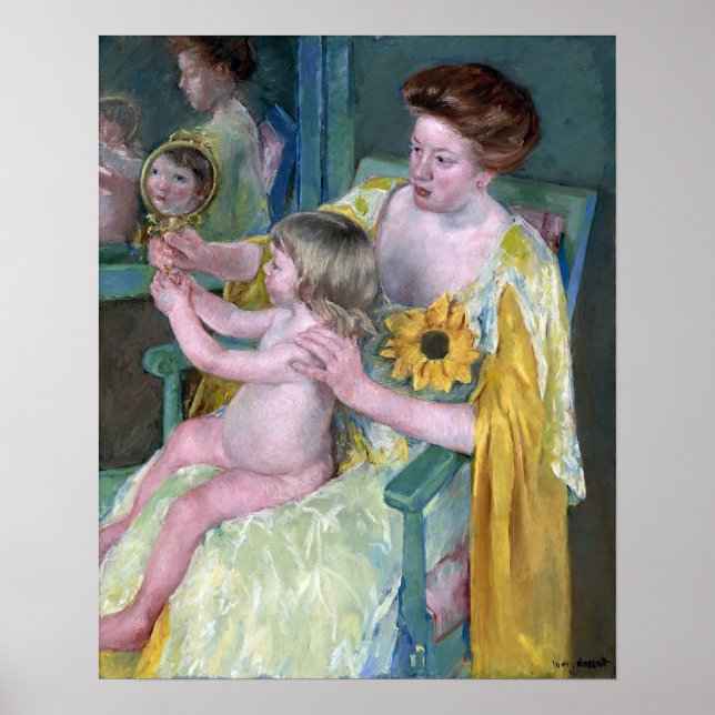 Affiche Cassatt - Mère et Enfant 2 (Devant)