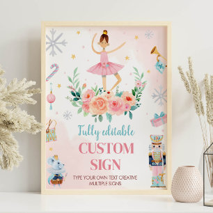 Affiche Casse-Noisette Ballet Anniversaire fête Symbole pe