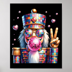 Affiche Casse-noisette disco Nk Bubblegum Noël pour hommes