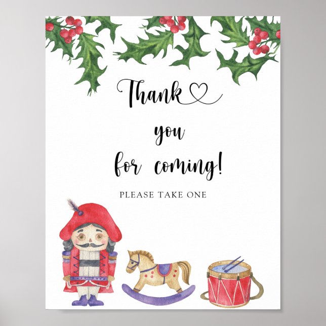 Affiche Casse-noisette - Merci pour venir (Devant)