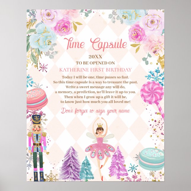 Affiche Casse-noix Pays des douceurs Anniversaire Capsule  (Devant)