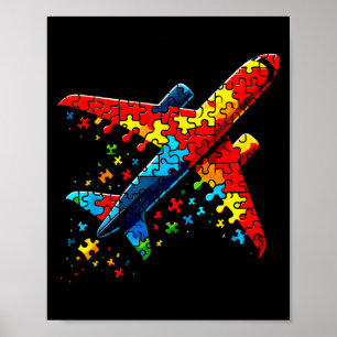 Affiche Casse-tête d'avion Horreur Casse-tête Enfants Tout