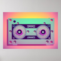 cassette audio | Musique | Rétro | ART NUMÉRIQUE |