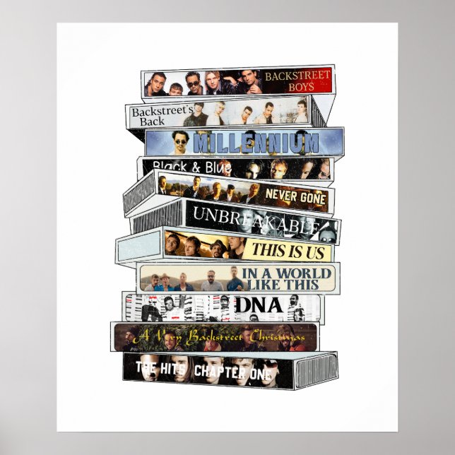 Affiche Cassette des Backstreet Boys (Devant)