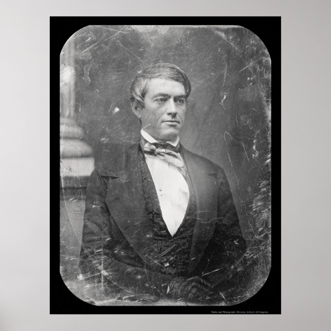 Affiche Cassius Clay Daguerreotype 1850 (Devant)