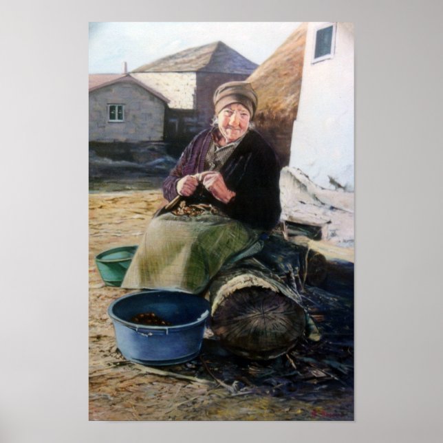 Affiche Castañera/Castañeira (Devant)