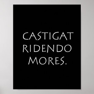 Affiche Castigat ridendo mores