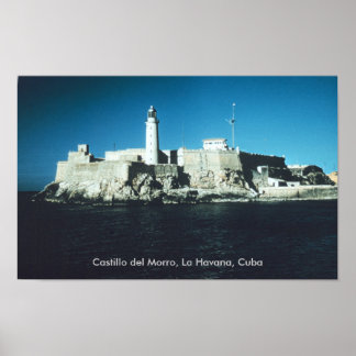 Affiche Castillo del Morro, La Havana Cuba